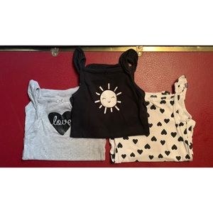 Little Girls Tank Onesies